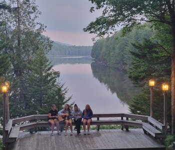 Camp Gorham View of the Lake