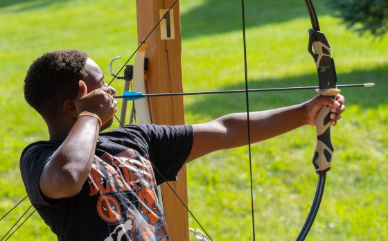 Archery at Camp Bay View