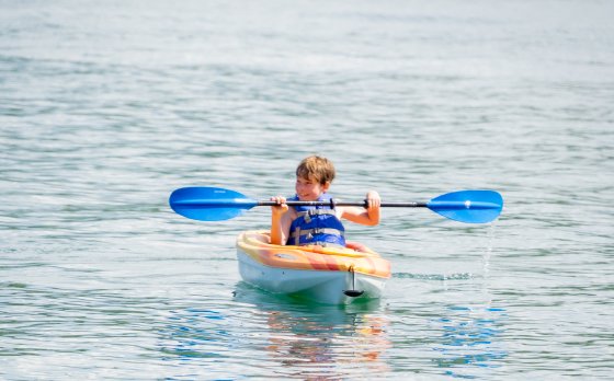 Outside Water Activities at Camp Glacier Lake