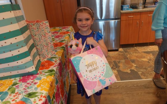 Girl celebrating Birthday at eastside