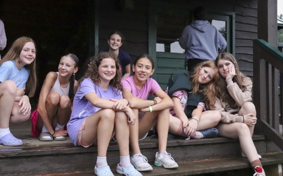 Kids at Camp Gorham