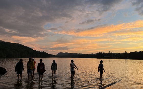 Camp Gorham Sunset