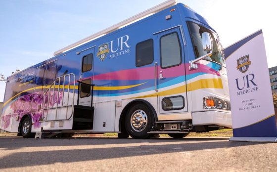 mammography van from UR Mediciine
