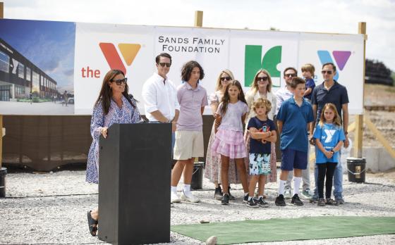 Sands Family YMCA Groundbreaking