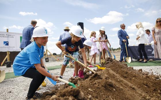 Sands Family YMCA Groundbreaking
