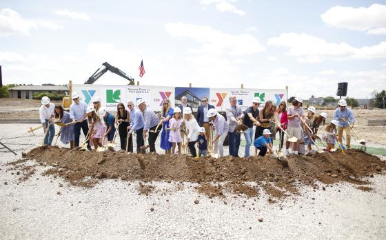 Sands Family YMCA Groundbreaking