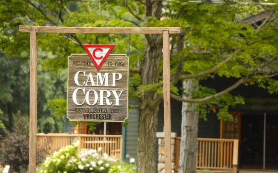 Camp Cory Sign
