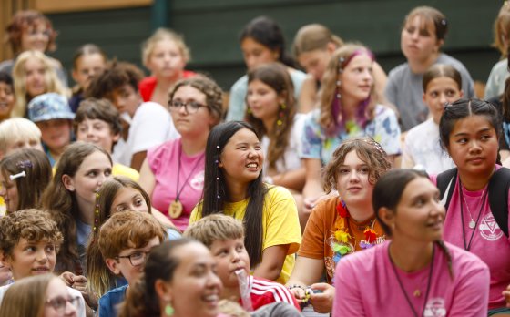 Campers at Camp Cory