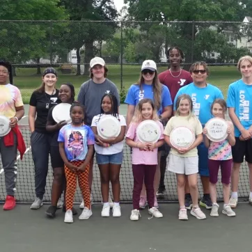 a group of children and their instructors from Love-15