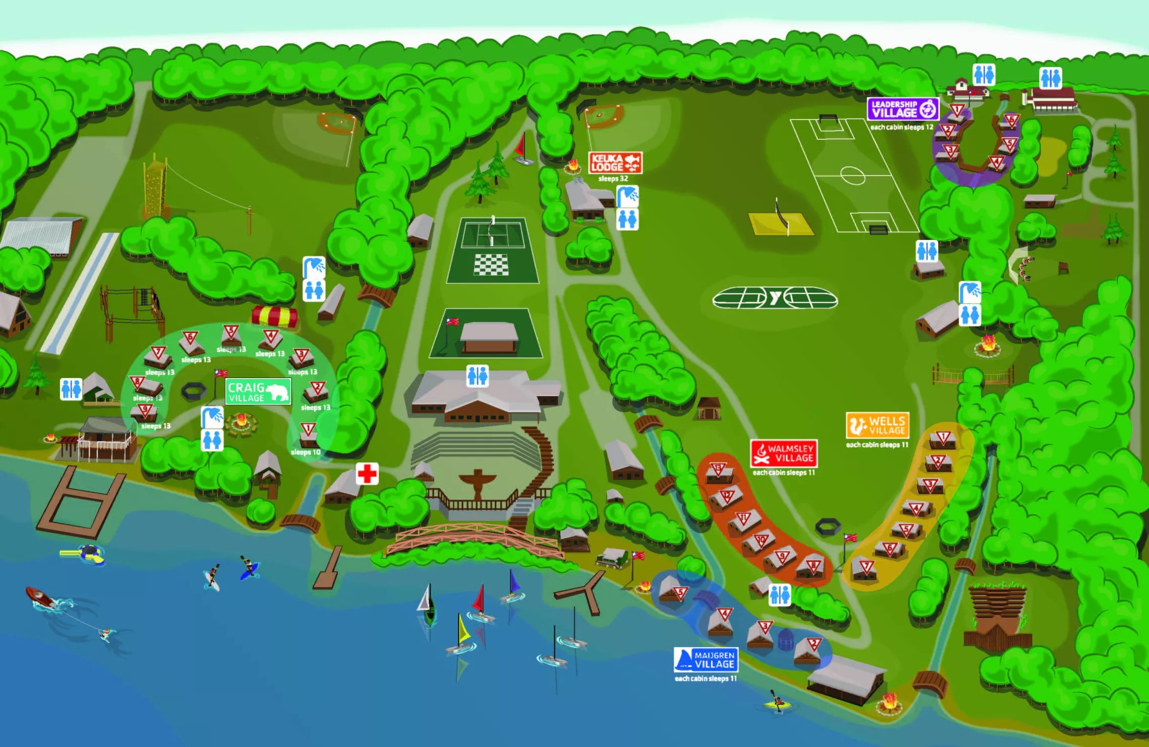 Camp Cory Facility Area