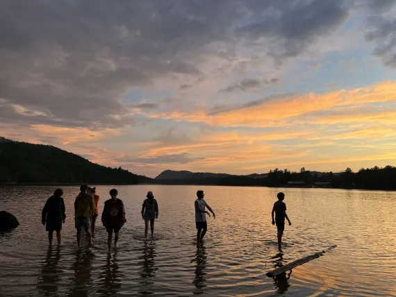 Camp Gorham Sunset